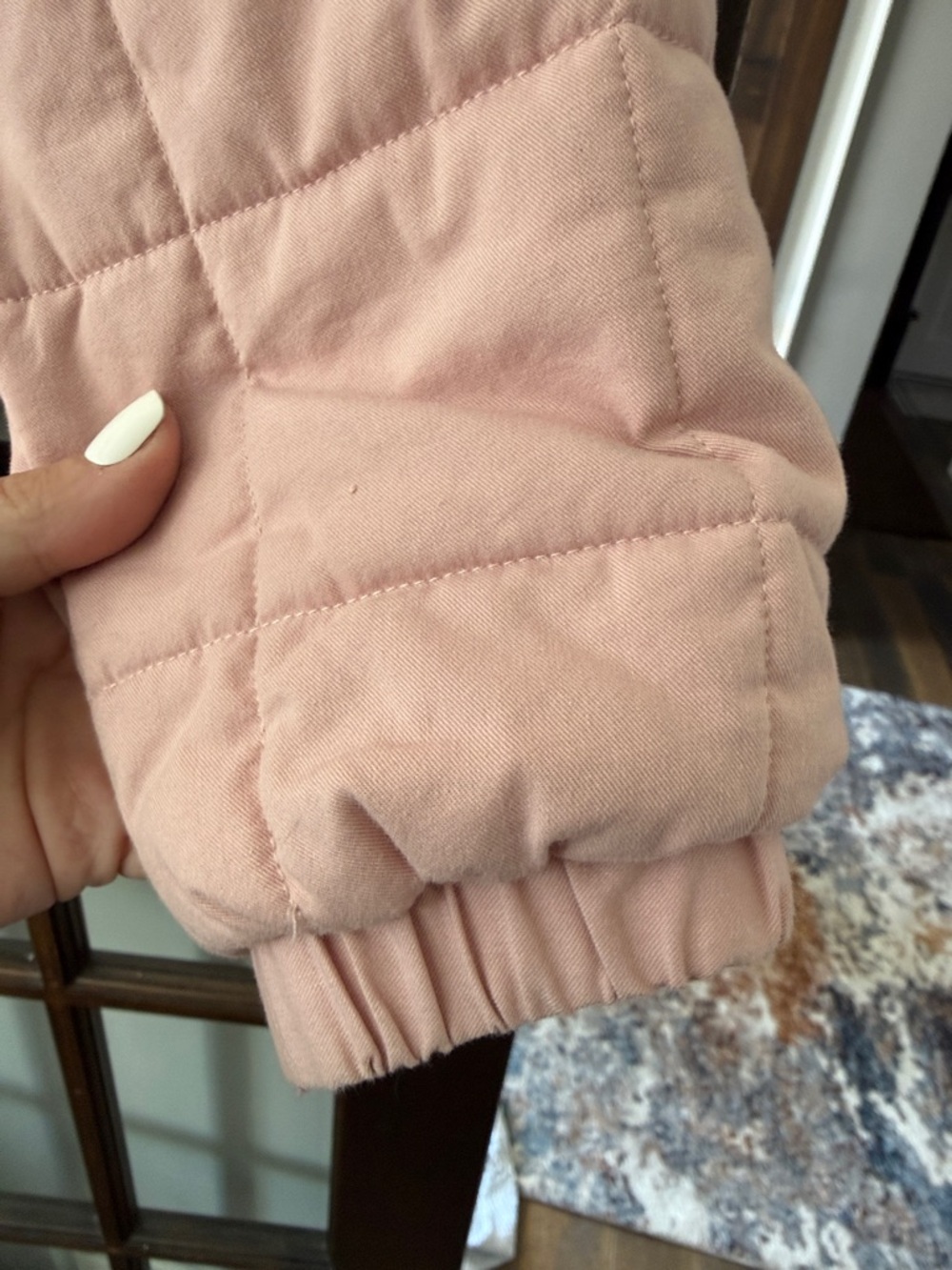 art class Pink Quilted Pullover Hooded Jacket - Picture 3 of 7